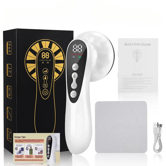 Cordless Electric Fat Remover Handheld Vibrating Cellulite Massager