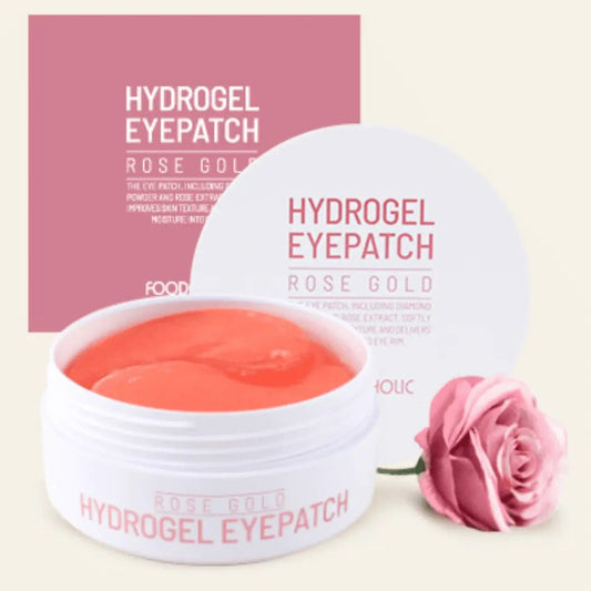 Foodaholic Hydrogel Eye Patch Rose Gold
